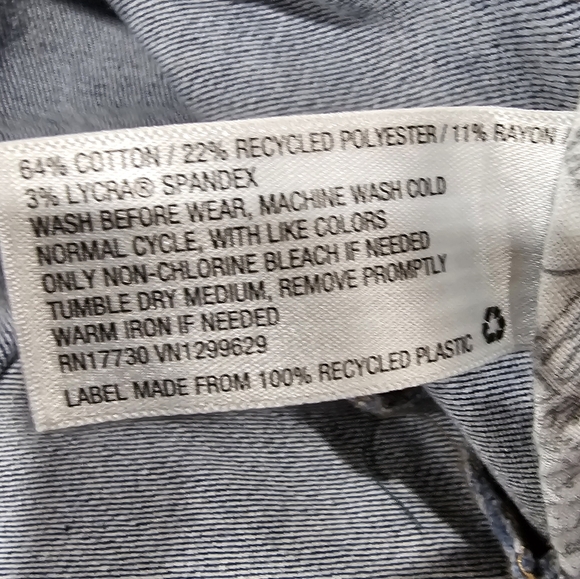 NWT wild fable dark wash denim mini skirt multiple sizes - Picture 5 of 5